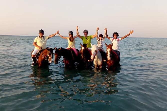 Horse Riding Tour 2 Hours on Sea And Desert & Transfer -Hurghada - Beach riding by the water: the part you came for