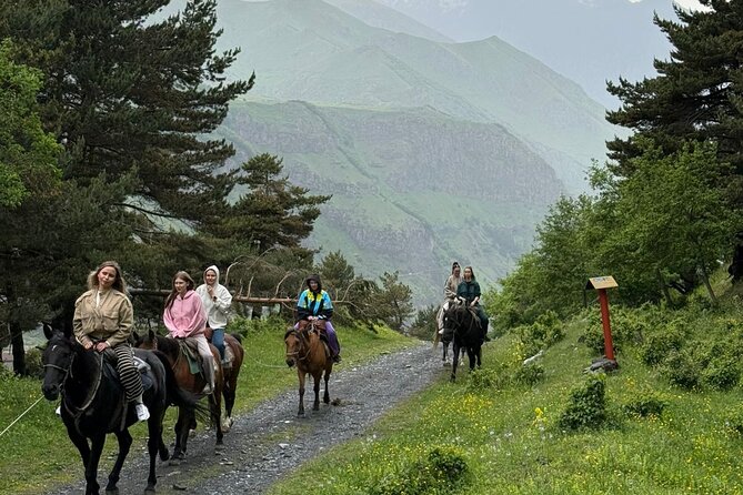 Horse riding tour in Kazbegi - Horseback to Elia Monastery: the Kazbegi outing that stays calm