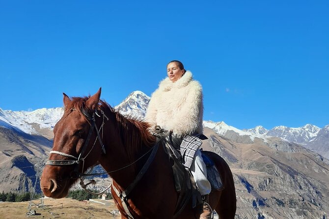 Horse riding tour in Kazbegi - Kuro Mountain views en route: why the short trek still feels like a real outing