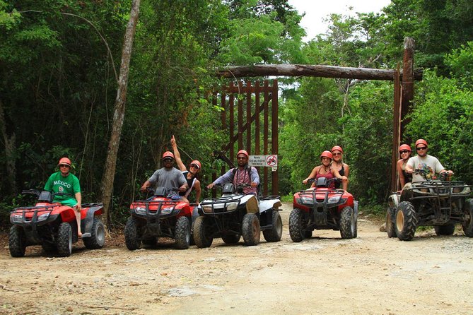Horseback, ATV´s, Ziplines, Cenote, Hanging bridge Lunch and Round Trip Included - Zipline circuit and hanging bridge: the sky part, with real safety gear
