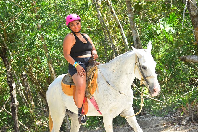 Horseback, ATV´s, Ziplines, Cenote, Hanging bridge Lunch and Round Trip Included - Pickup timing in Cancun, Playa del Carmen, and Tulum