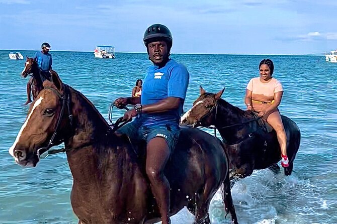 Horseback Ride , Dunns River Falls & Blue Hole From Montego Bay - Dunn’s River Falls: the hike to the top and the swim options
