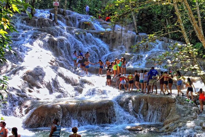 Horseback Ride , Dunns River Falls & Blue Hole From Montego Bay - Entering the ride: St. Ann’s Bay horseback riding on a beach