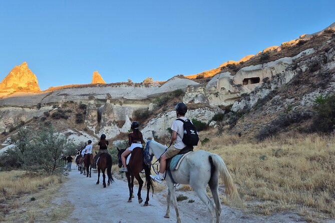 Horseback Ride in Göreme Valleys Cappadocia 2 hours - Meskendir Valley: tunnels, hidden cave homes, and green patches between the rocks