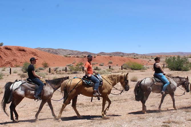 Horseback Ride in Las Vegas - The Guide Experience: Montana, Charlie, Kim, and Grace