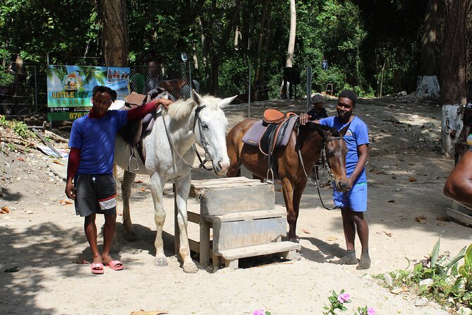 Horseback Ride & Swim Jamaica/Montego Bay - Guides who handle the hard parts and help with photos