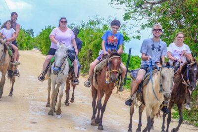 HORSEBACK - RIDE Through Punta Cana - How the guides set your pace (beginner-friendly, but still a ride)