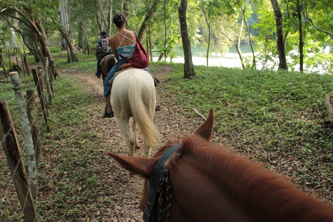 Horseback Ride to Xunantunich Maya Ruins - Arriving at Xunantunich: dismount and switch to a guided walk