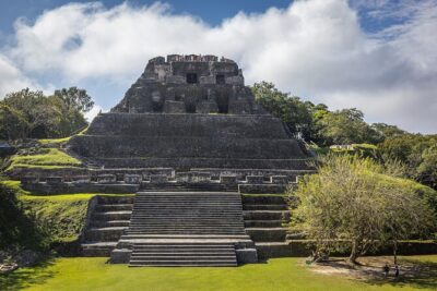 Horseback Ride to Xunantunich Maya Ruins - The Mopan River crossing: a historic ferry break