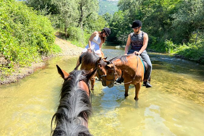 Horseback Riding Across River Ljuta with transport - The Horses and the Ranch Atmosphere at Mali Raj Konavle