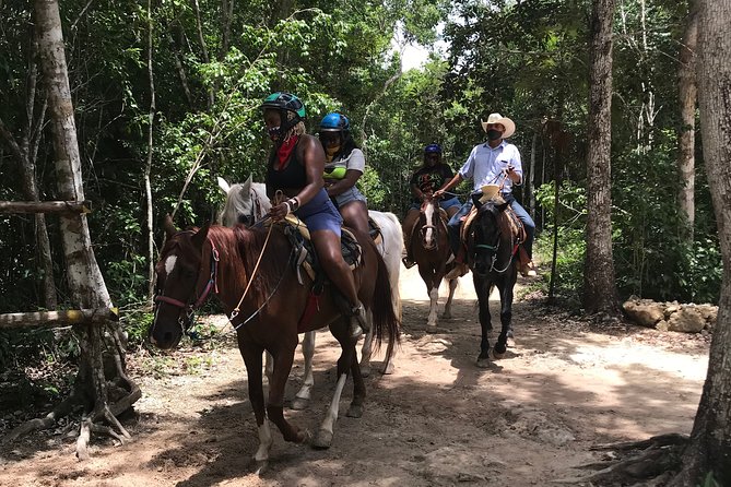 Horseback riding and ATV in the jungle, Ziplines, Cenote & Lunch - The Real Jungle Value: Variety Without the Planning Headache