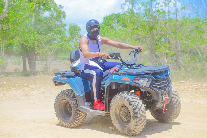 Horseback Riding and ATV or Buggy to Water Cave and Macao Beach - Macao Beach: waves, limestone cliffs, and a schedule reality check
