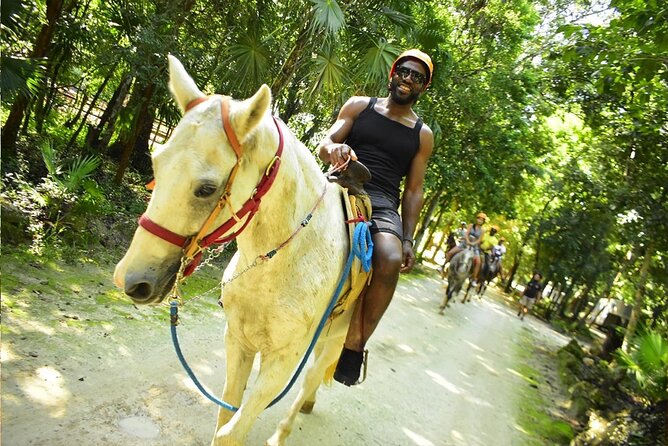 Horseback Riding + ATV + Cenote + Zip-Line from Cancun and Playa del Carmen - Cenote swim at the end: the part you’ll remember