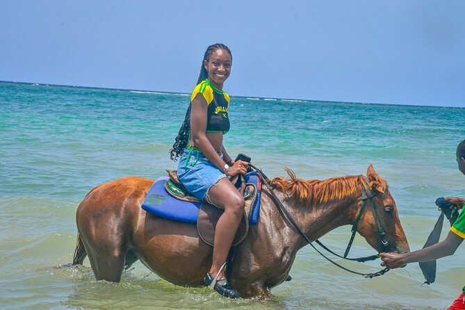 Horseback riding & bluehole secret falls from Montego Bay - Pickup, transport, and the small-group setup