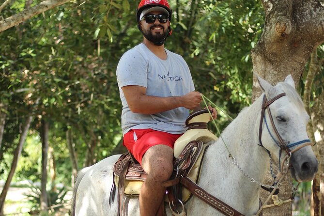Horseback Riding Cenote, Zipline.Transportation & Tequila Tasting - Photos, lockers, phones: the pay-when-you’re already sweaty part
