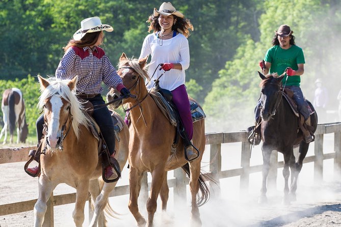 Horseback-Riding in a Country Side in Sapporo - Private Transfer is Included - Lesson and safety with the Sheriff: how beginners stay comfortable