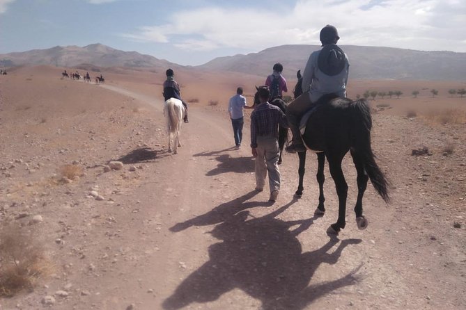 Horseback Riding in a special agafay desert - Why Agafay horseback riding works so well from Marrakech