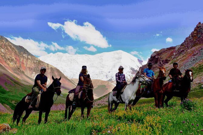 Horseback Riding in Alay Valley - Day 1: Sary-Mogol to Tulpar-Kol Lake and the Lenin Peak View Line