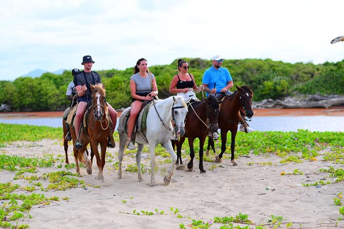 Horseback riding in punta cana beach and Bayahibe - Sunset horseback riding from Playa Macao: the real hook
