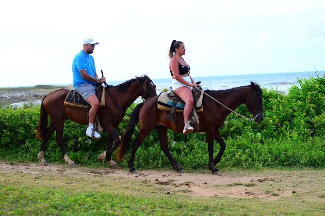 Horseback riding in punta cana beach and Bayahibe - The ride itself: forests, beach time, and a river-mouth moment
