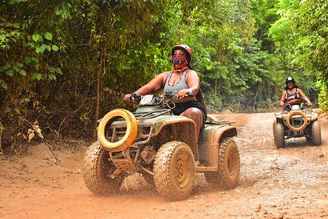 Horseback Riding plus ATV, Cenote, Ziplines, and Lunch - Water, tips, and the small-group vibe (up to 20 people)