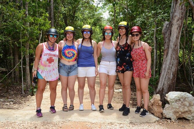 Horseback riding Tour with ATV circuit, ziplines and Cenote - Horseback riding: switching gears and feeling the jungle