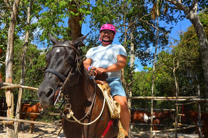 Horseback riding with ATV, zip lines and cenote, lunch and transfer - ATV circuit: who can drive, how bumpy it gets