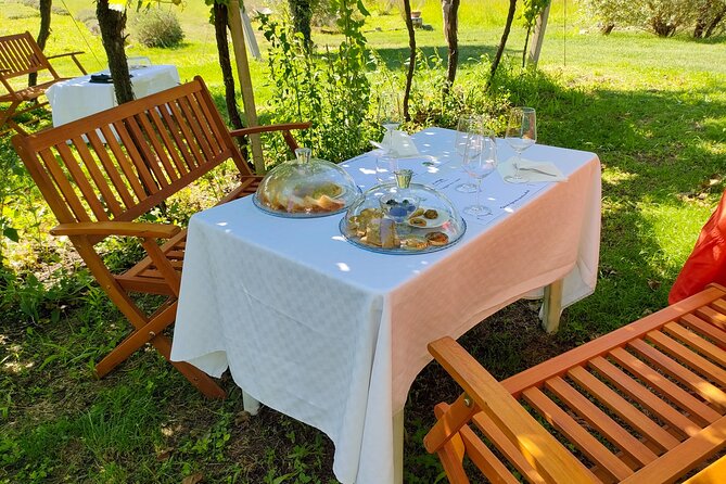 Horseback Riding with Wine and Food Tasting in Lazise Countryside - The food and wine lineup: seasonal local products, cheeses with honey, and preserves