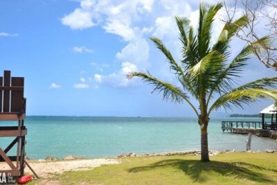 Horseback Riding/Zipline Combo Tour at Chukka Ocean Outpost with Transportation - The ocean start: catamaran time and Power Snorkel with Sea Doo scooters