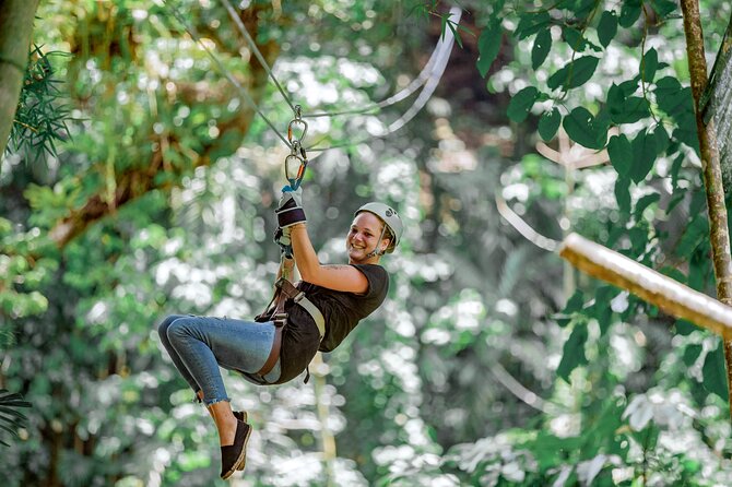 Horseback Riding/Zipline Combo Tour at Chukka Ocean Outpost with Transportation - Ziplining: guides, gear, and the first-run confidence boost