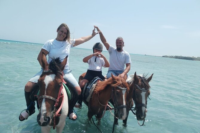 Hurghada: Red Sea & Desert Horse Riding Tour with Swimming - Booking Ahead and Pickup Zones That Matter