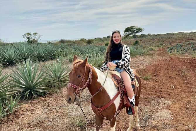 Jungle and Beach Horseback ride Tour in Pacific Coast - Horseback Route: agave fields, jungle paths, and beach time