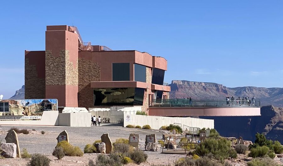 Las Vegas:Grand Canyon West Tour, Ranch Lunch, Skywalk Entry - Guano Point: 360-Degree Views and the Colorado River Far Below