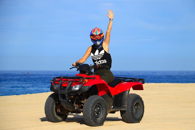 Los Cabos Combo: ATV + Horseback Riding - Guided ATV Riding Through Dry River Beds and Canyons