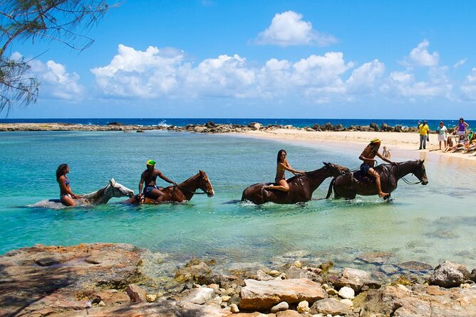 Martha Brae Rafting, Horseback Riding and Luminous Lagoon - Triple Treat - A triple treat day: river, horses, and glowing night water