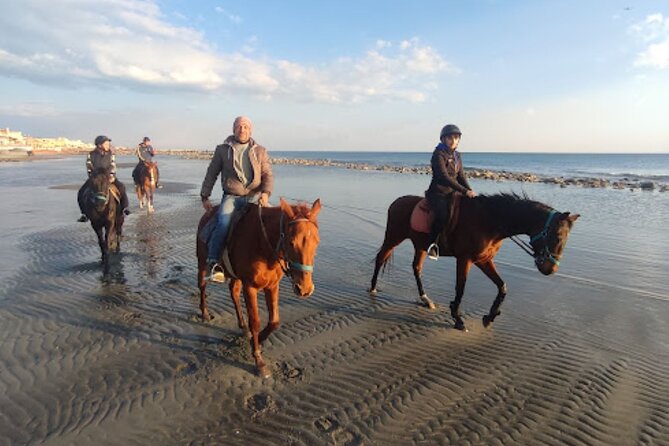 Middle day out of Rome on Horseback with meals included - Day 1 in Abruzzo: Natural Reserve ride plus a Renaissance village ice cream stop