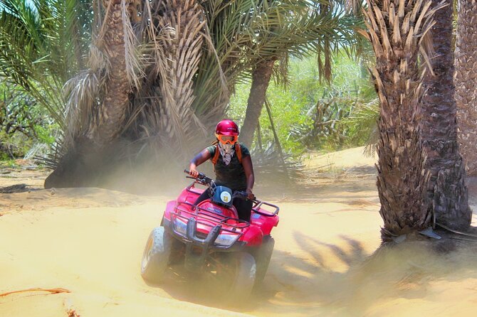 Migriño Beach ATV and Horseback Riding Experience - How the ATV part really feels: dusty roads, riverbeds, and sand dunes