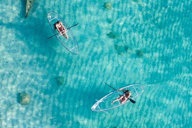 Mnemba Dolphin Tour, Clear Kayak, Cooking Class, Horse Riding - Stop 2: Kendwa Beach clear kayaking (the fun is seeing the bottom)