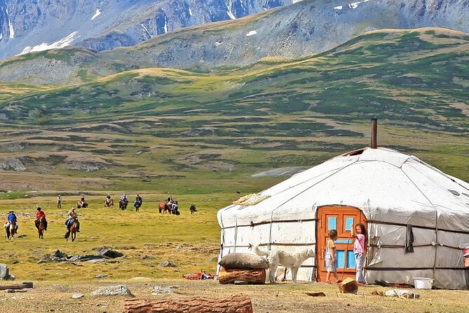 Mongolia Nomad Trek • On-Foot & Horseback ~ 15 Day - Flying to Bayan-Ölgii and shifting into nomad camp mode