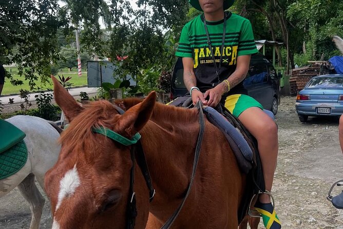 Montego Bay Adventure Day: ATV, Zip-lining & Horseback Riding Fun - Horseback Riding Through the Countryside (and Toward Water)