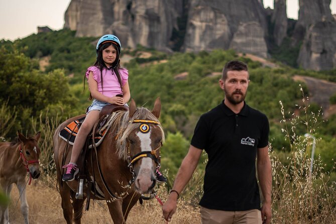 Morning Horseback Tour in Meteora with Monastery Ypapanti - The ride: looping past Meteora’s rock pillars