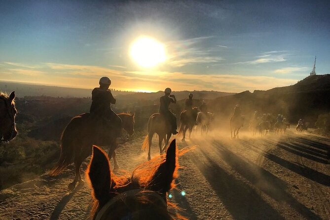 Mulholland Trail Horseback Tour - The Views: Hollywood Sign, Observatory, and Downtown LA From Horseback