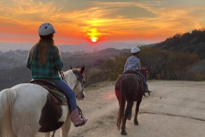 Mulholland Trail Horseback Tour - Where You Start: Sunset Ranch Hollywood at Beachwood Drive