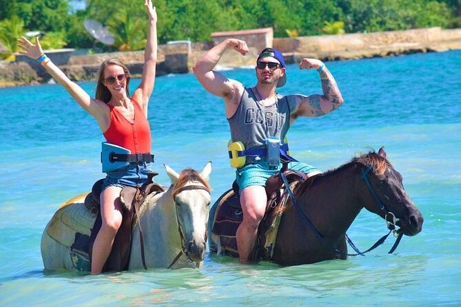 Negril 45-minute Guided Horseback Ride and Swim - Entering The Colosseum: The ride path is the whole point