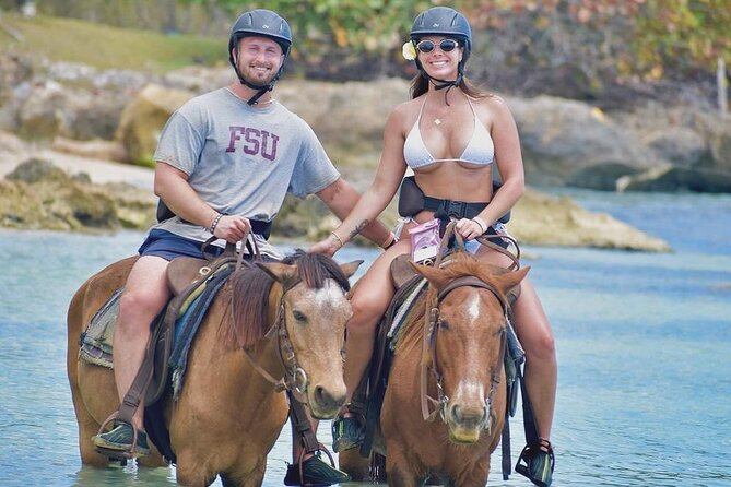 Negril 45-minute Guided Horseback Ride and Swim - Best for: first-timers, families, and people who love a real ride