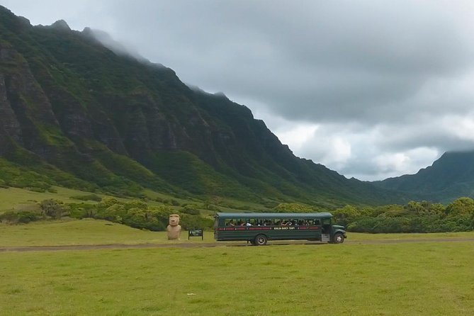 Oahu: Kualoa Ranch Movie Sites and Ranch Tour - WWII bunker stop: 300 feet into the mountainside