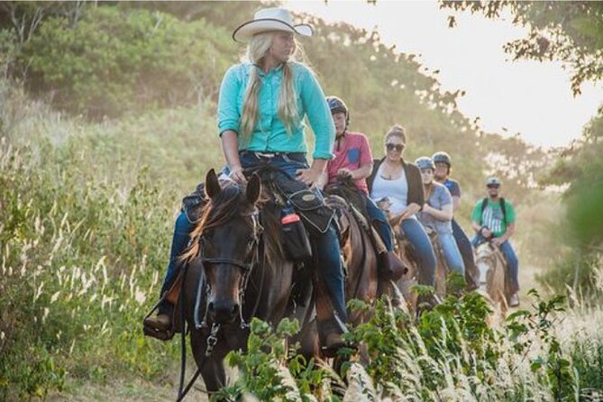 Oahu Sunset Horseback Ride - Small Group Energy: More Attention From Your Wranglers