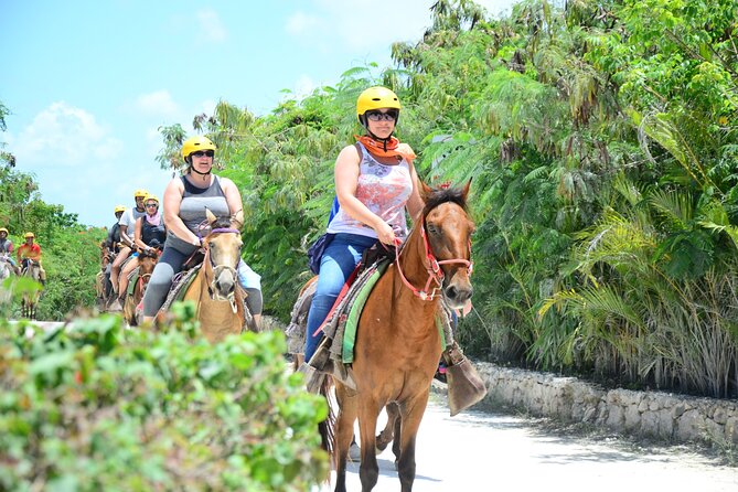 Polaris Adventure and Horseback Riding Combo at Bavaro Adventure Park - Jungle stops and Cenote Blue Lagoon: when the day cools down