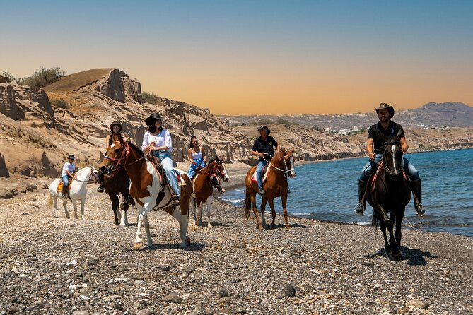 Premium Secluded Black Beach Horseback Riding Tour in Santorini - Key things to know before you go