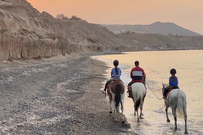 Premium Secluded Black Beach Horseback Riding Tour in Santorini - Vineyards in basket-like forms: the quiet approach before the beach